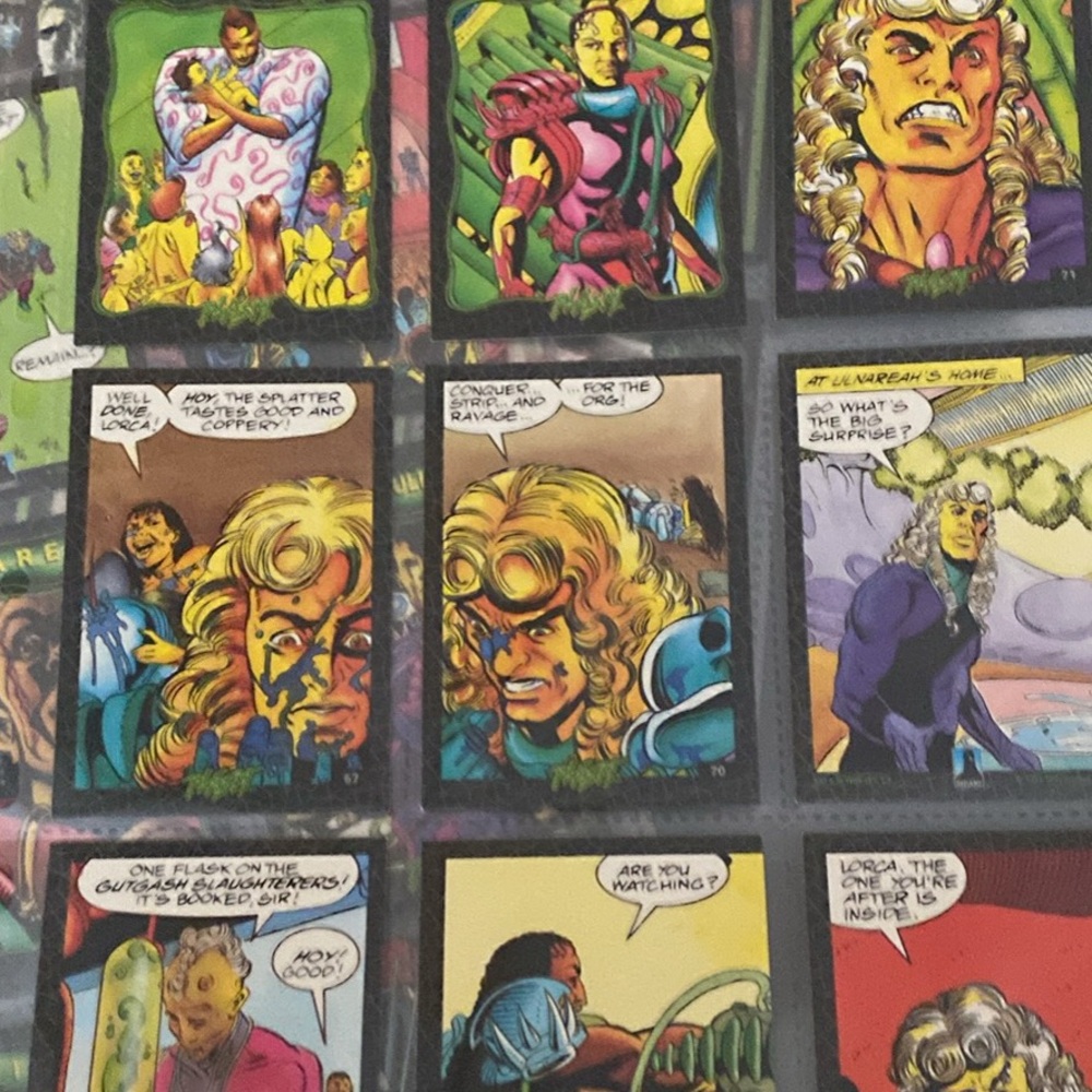 Colorful Comic Book Art Print